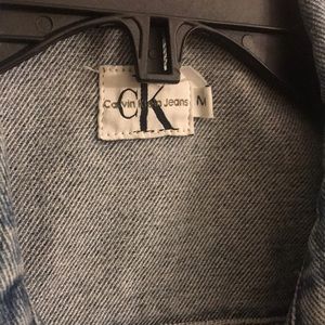 Calvin Klein Tops - Calvin Klein Jeans crop denim vest Calvin Klein Tops - Calvin Klein Jeans crop denim vest